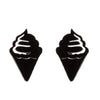 Simple Style Spider Web Butterfly Notes Stainless Steel Plating Hollow Out Ear Studs 1 Pair