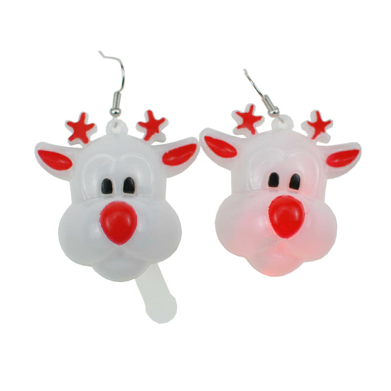 Fashion Christmas Tree Santa Claus Plastic Women's Drop Earrings 1 Pair