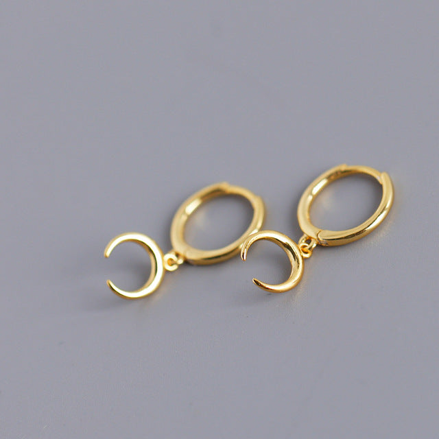 1 Pair Simple Style Geometric Plating Copper Drop Earrings