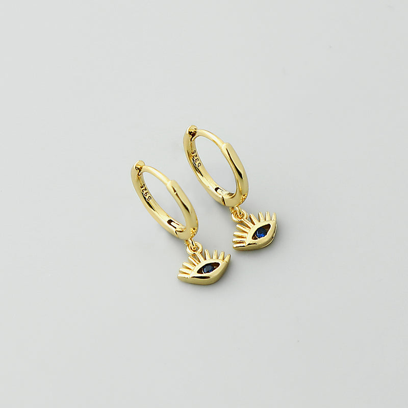 1 Pair Simple Style Geometric Plating Copper Drop Earrings