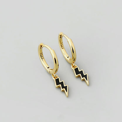 1 Pair Simple Style Geometric Plating Copper Drop Earrings