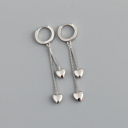 1 Pair Simple Style Geometric Plating Copper Drop Earrings