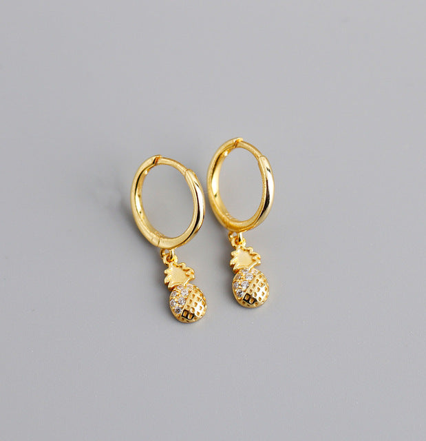 1 Pair Simple Style Geometric Plating Copper Drop Earrings