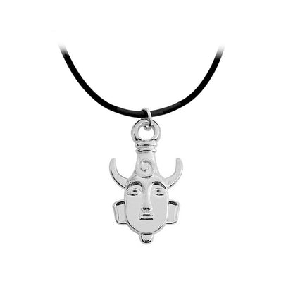 Vintage Style Bull Head Alloy Plating Unisex Pendant Necklace