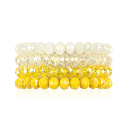 Fashion Solid Color Crystal Wholesale Bracelets