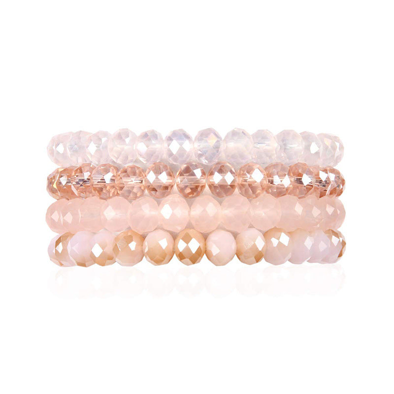 Fashion Solid Color Crystal Wholesale Bracelets