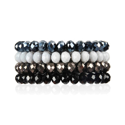 Fashion Solid Color Crystal Wholesale Bracelets