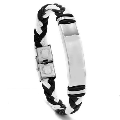 Fashion Twist Pu Leather Men's Bracelets