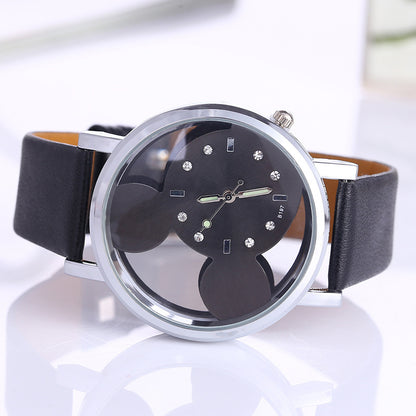 Cartoon Style Geometric Buckle Quartz Women'S Watches