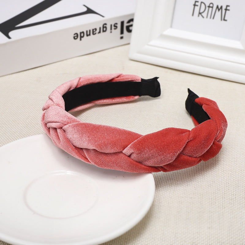 Retro Twist Cloth Handmade Hair Band 1 Piece