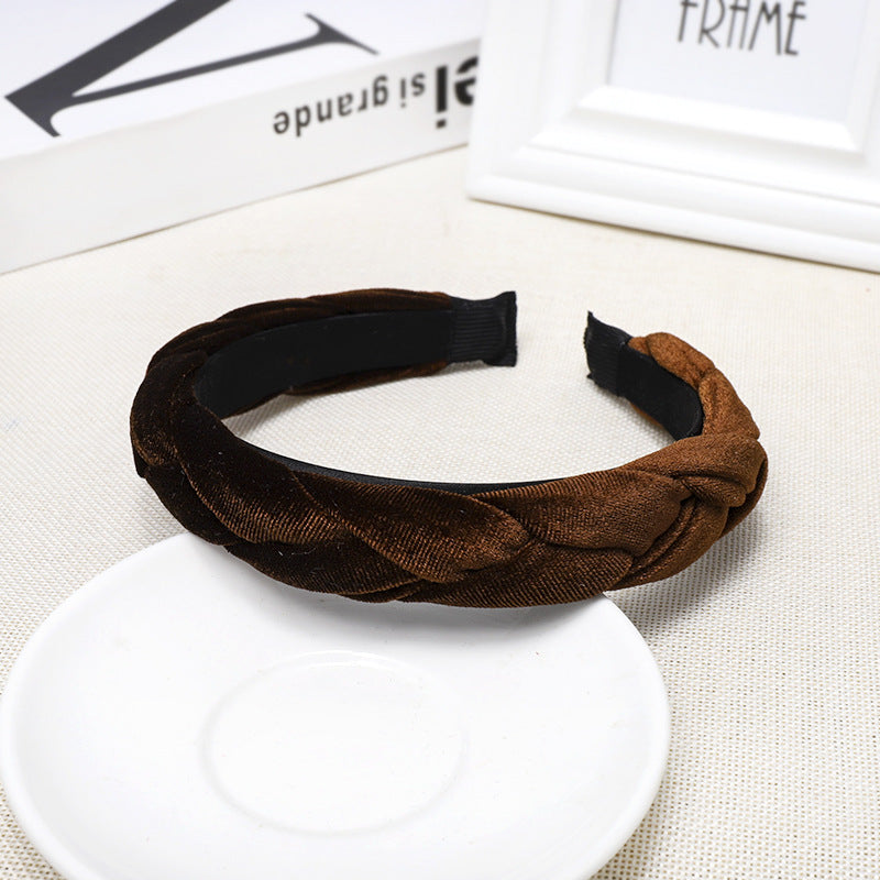 Retro Twist Cloth Handmade Hair Band 1 Piece