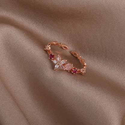 Sweet Geometric Copper Open Ring In Bulk