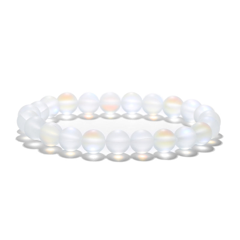 Simple Style Multicolor Moonstone Beaded Bracelets