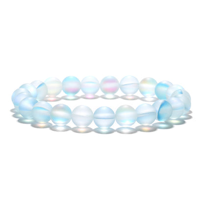 Simple Style Multicolor Moonstone Beaded Bracelets