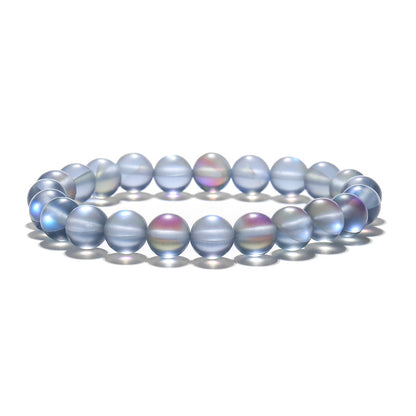 Simple Style Multicolor Moonstone Beaded Bracelets