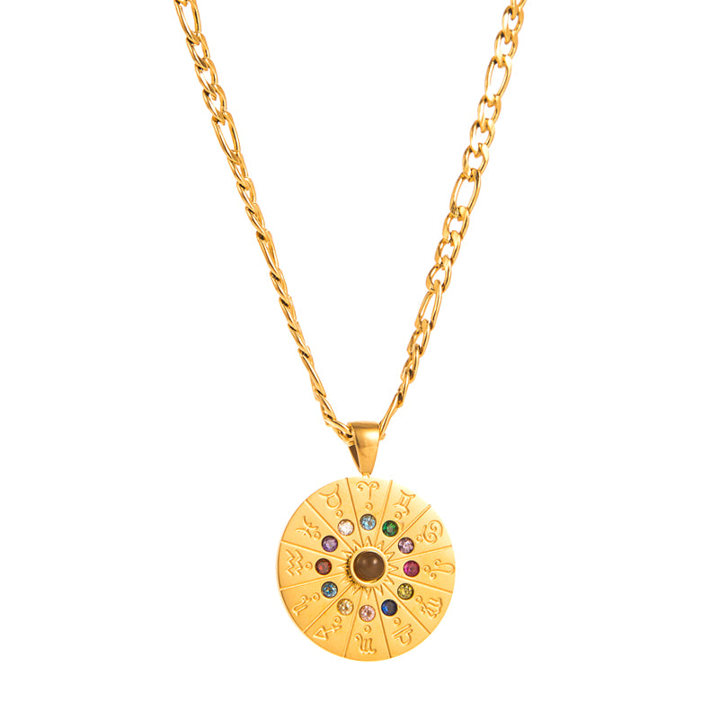 Star Moon Gold Plated