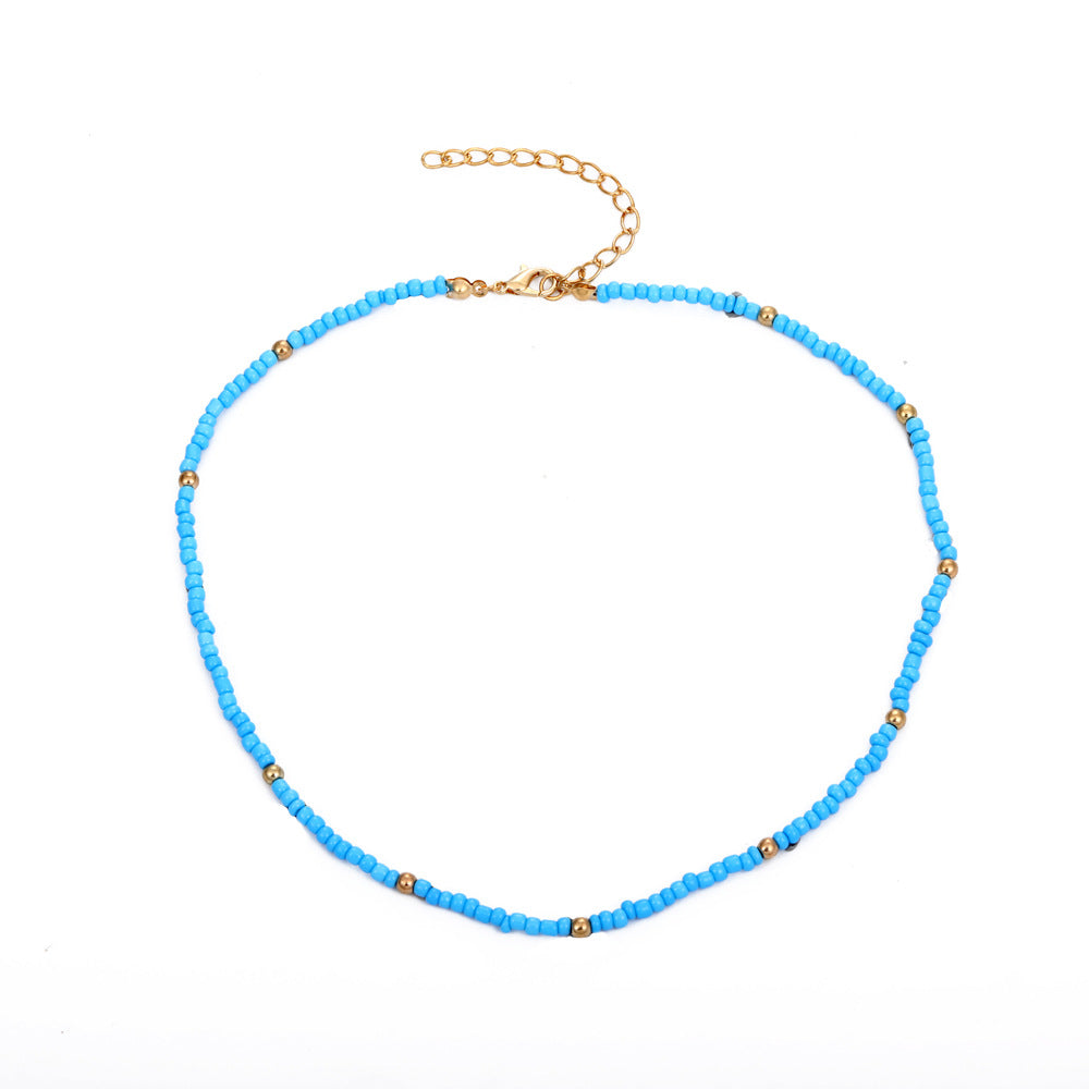 Bohemian Geometric Beaded Women's Choker 1 Piece