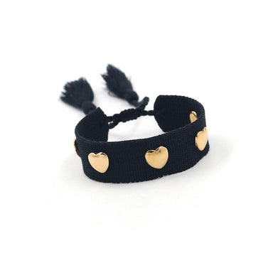 Bohemian Heart Shape Polyester Unisex Bracelets