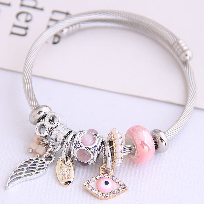 Fashion Leaf Alloy Metal Women's Bracelets 1 Piece