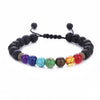 Ethnic Style Round Stone Beaded Unisex Bracelets