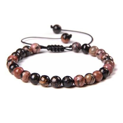 Fashion Crack Natural Stone Crystal Beaded Bracelets