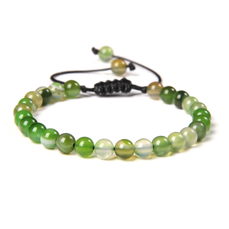 Fashion Crack Natural Stone Crystal Beaded Bracelets