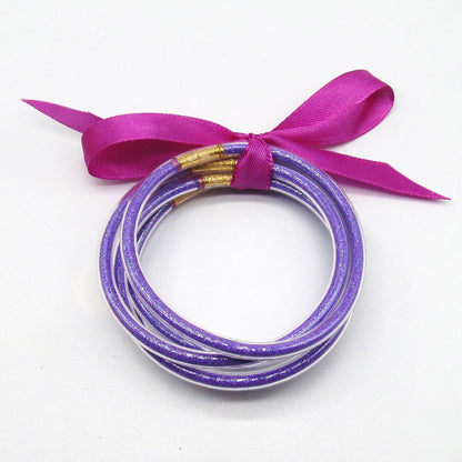 Fashion Bow Knot Alloy Plastic Unisex Bracelets