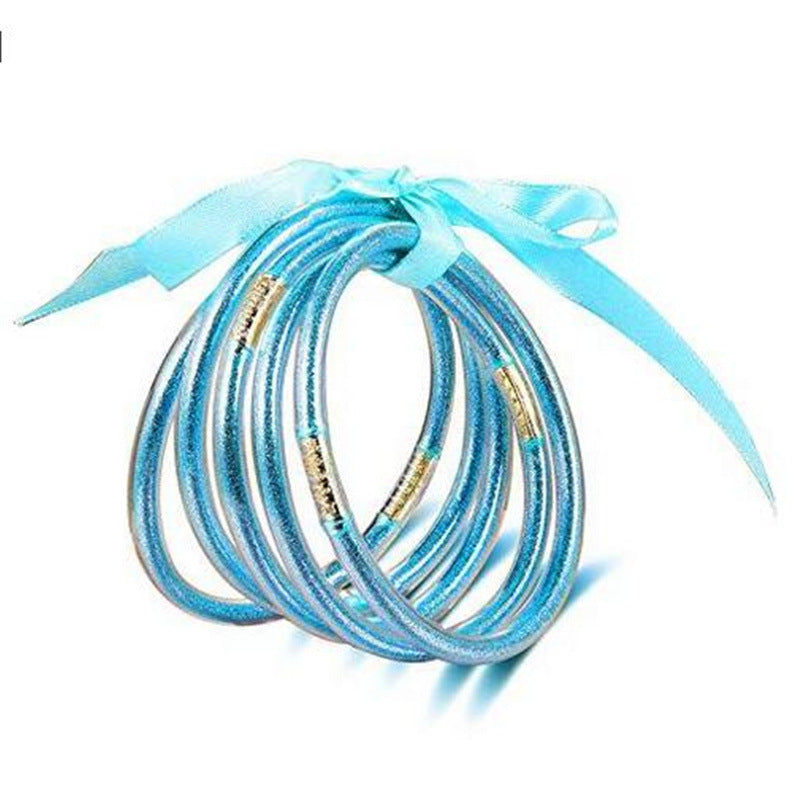 Fashion Bow Knot Alloy Plastic Unisex Bracelets