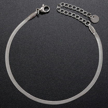 Fashion Geometric Stainless Steel Plating Bracelets