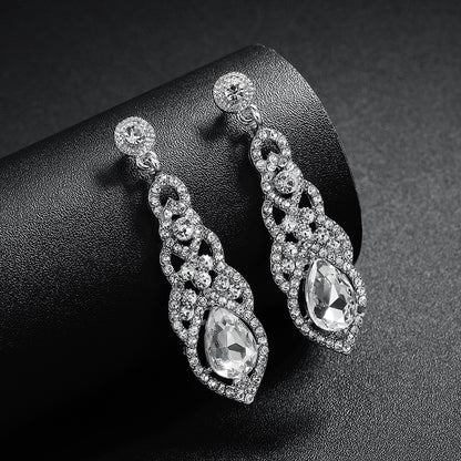 Alloy Fashion Flowers Earring  (alloy) Nhhs0421-alloy