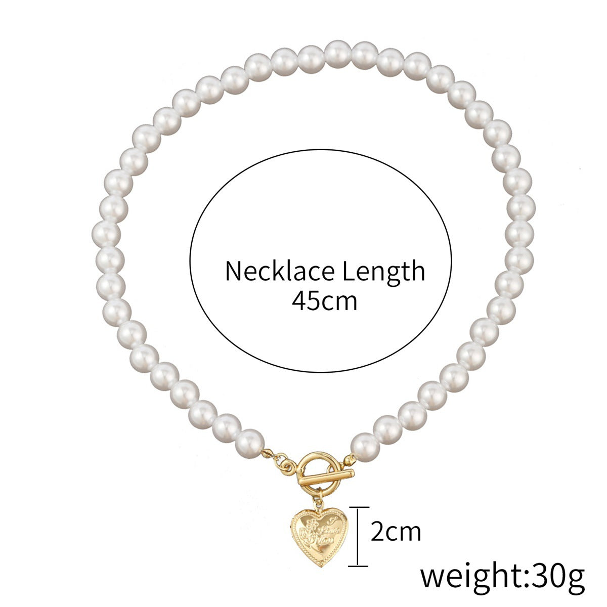 Elegant Geometric Alloy Plating Artificial Pearls Women's Necklace