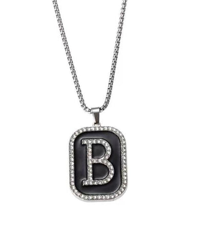 Fashion Animal Round Square Stainless Steel Alloy Inlay Rhinestones Pearl Unisex Pendant Necklace