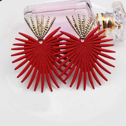 Fashion Geometric Alloy Plating Women's Earrings