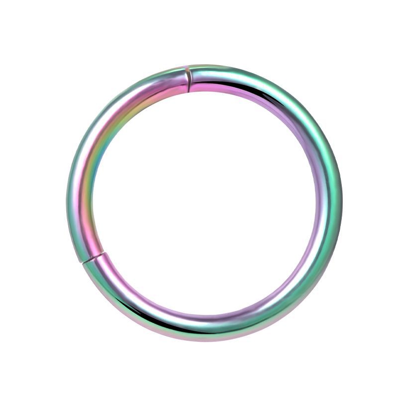 Retro Circle Titanium Steel Nose Ring 1 Piece