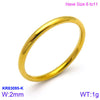 Fashion Round Stainless Steel Polishing Rings 1 Piece