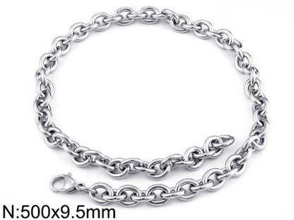 Fashion Stainless Steel O-chain Necklace Wholesale Gooddiy