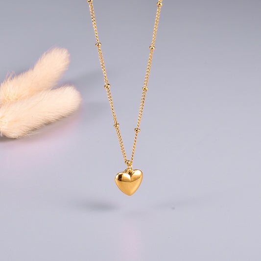 Wholesale Jewelry Heart-shaped Korean Style Necklace Gooddiy