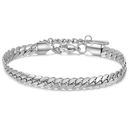 Fashion Solid Color Twist Titanium Steel Bracelets 1 Piece