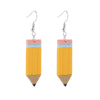 1 Pair Cute Geometric Soft Clay Irregular Women's Earrings