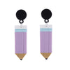 1 Pair Cute Geometric Soft Clay Irregular Women's Earrings