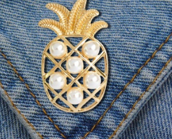 Fashion Fruit Alloy Enamel Unisex Brooches