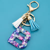 1 Piece Cute Letter Alloy Resin Unisex Bag Pendant Keychain