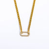 Retro Geometric Copper Plating Necklace 1 Piece