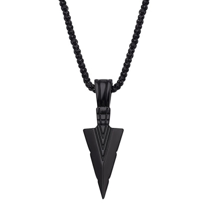 1 Piece Fashion Arrow Alloy Plating Men's Pendant Necklace