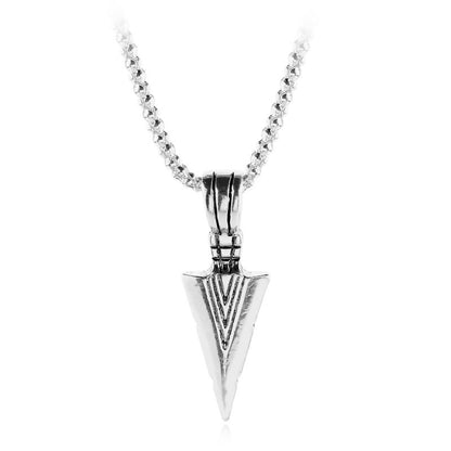 1 Piece Fashion Arrow Alloy Plating Men's Pendant Necklace