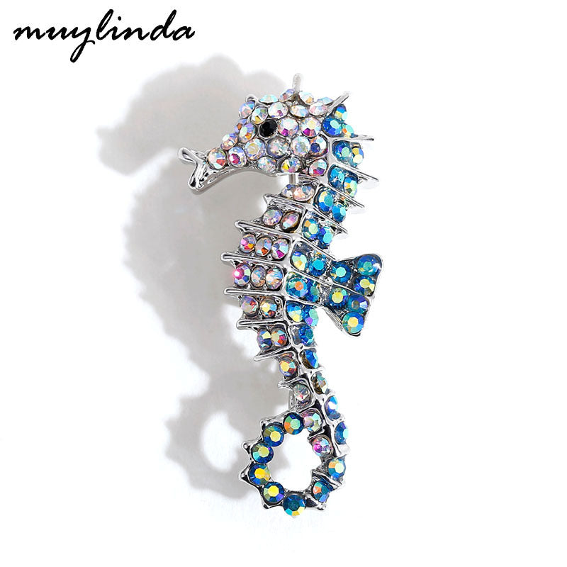 Fashion Animal Alloy Plating Rhinestones Unisex Brooches