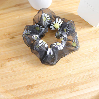 Sweet Daisy Cloth Hair Tie