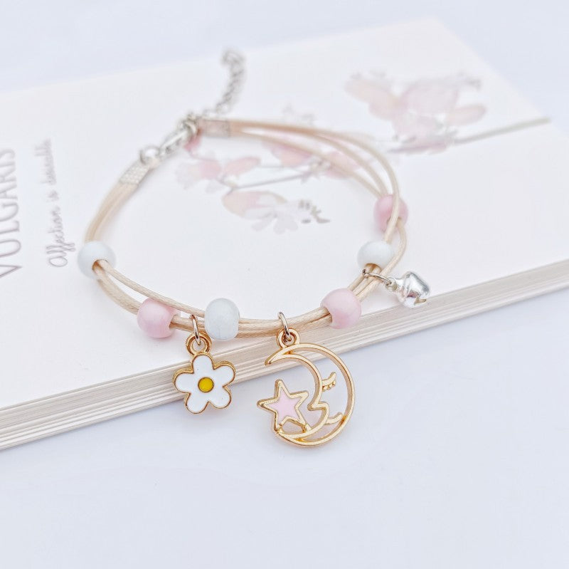 1 Piece Simple Style Star Ceramic Metal Plating Women's Bracelets