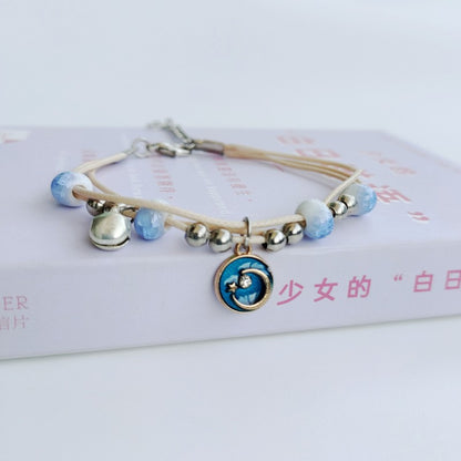 1 Piece Simple Style Star Ceramic Metal Plating Women's Bracelets