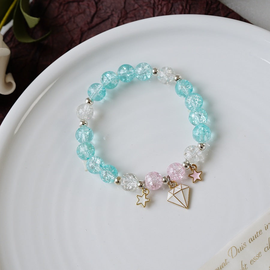 1 Piece Cartoon Style Fruit Alloy Beaded Kid's Women's Bracelets